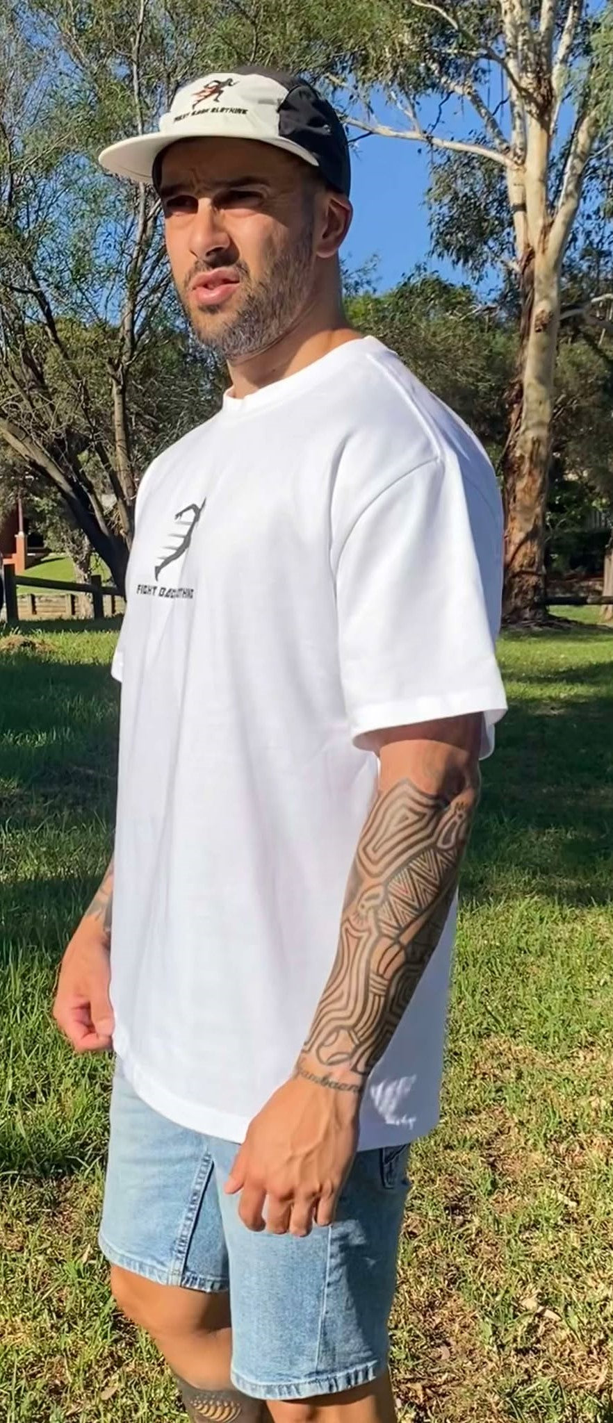 FBC Heavy Staple Tee - White