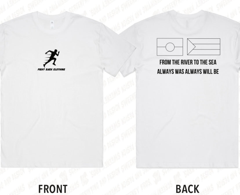 FBC Aboriginal x Palestine oversized solidarity tee