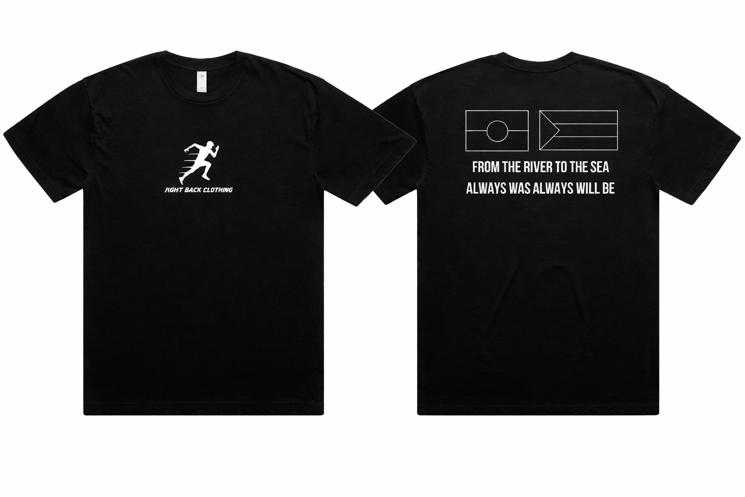 FBC Aboriginal x Palestine oversized solidarity tee